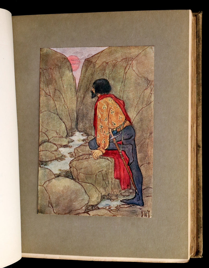 1910 Rare First Edition - POEMS BY CHRISTINA ROSSETTI Illustrated by Pre-Raphaelite FLORENCE HARRISON.