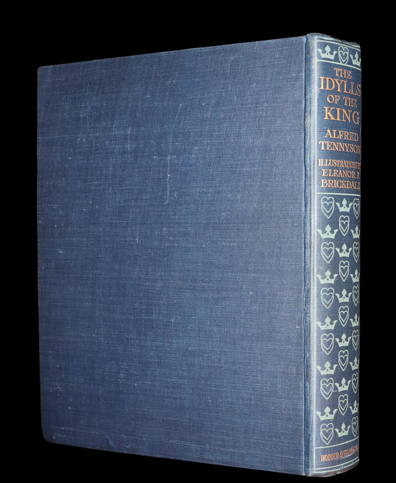 1911 First Edition Illustrated by Pre-Raphaelite Eleanor Fortescue Brickdale - Idylls of the  King Arthur.