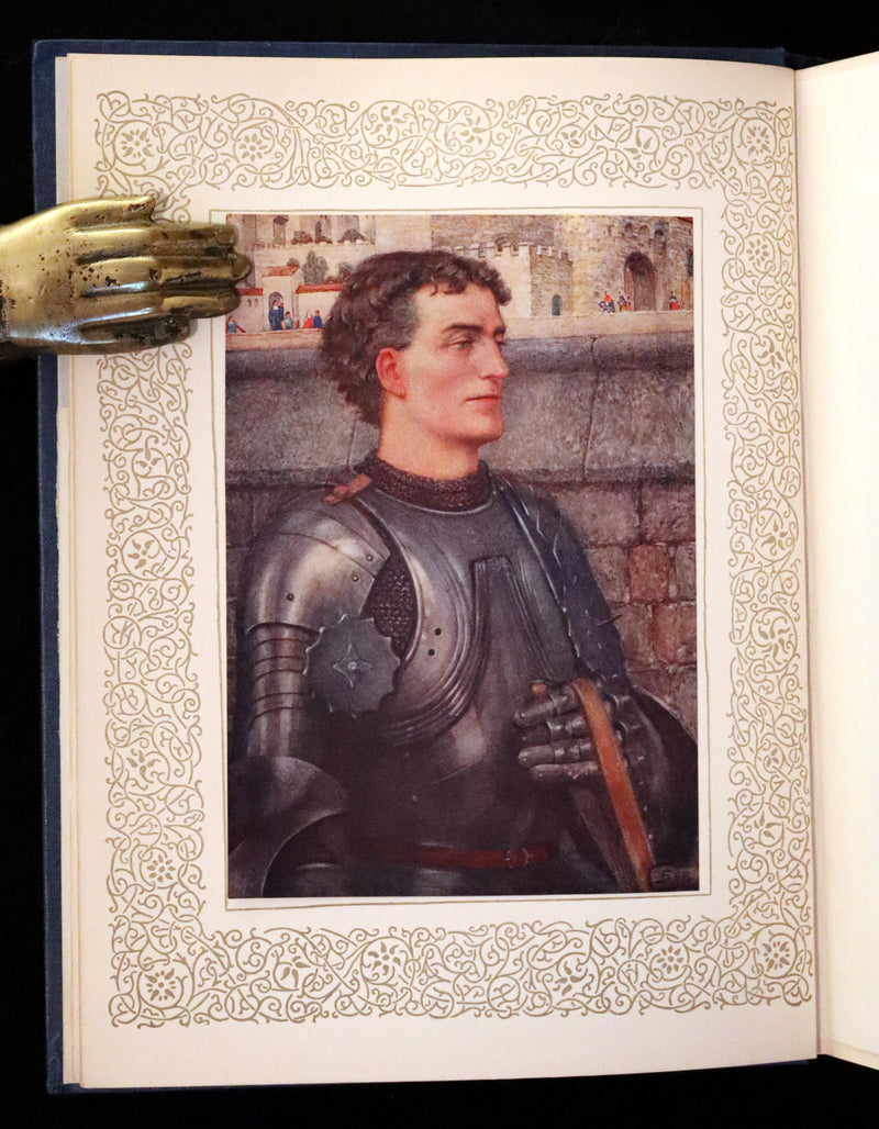 1911 First Edition Illustrated by Pre-Raphaelite Eleanor Fortescue Brickdale - Idylls of the  King Arthur.