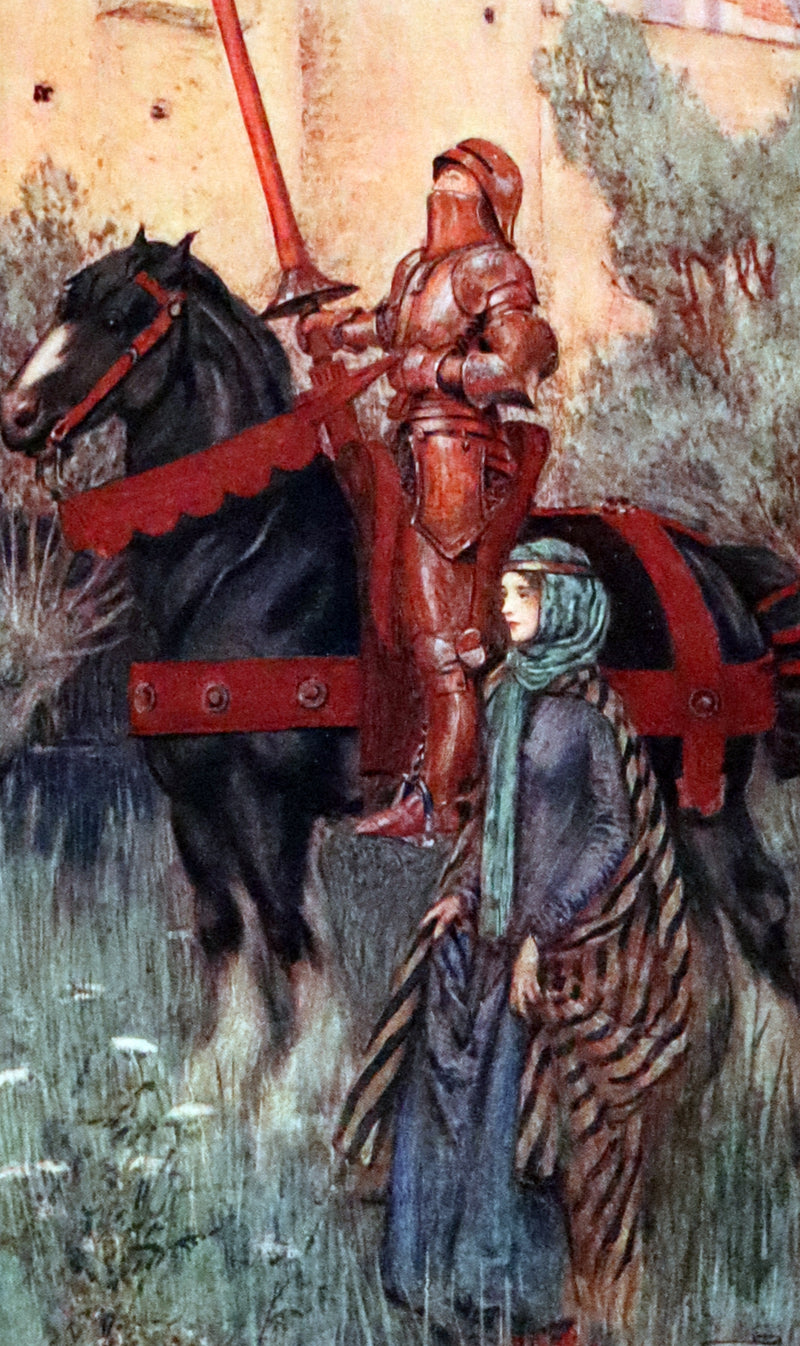 1911 First Edition Illustrated by Pre-Raphaelite Eleanor Fortescue Brickdale - Idylls of the  King Arthur.