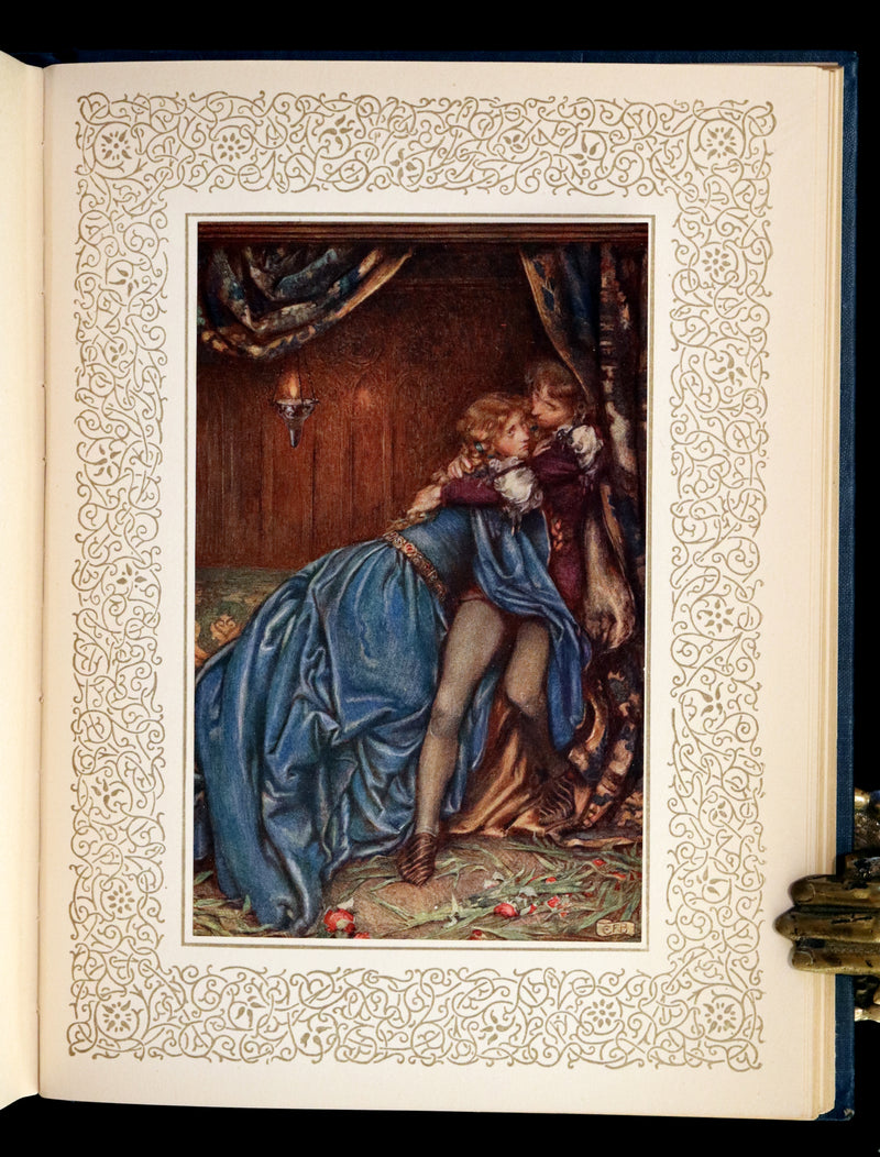 1911 First Edition Illustrated by Pre-Raphaelite Eleanor Fortescue Brickdale - Idylls of the  King Arthur.