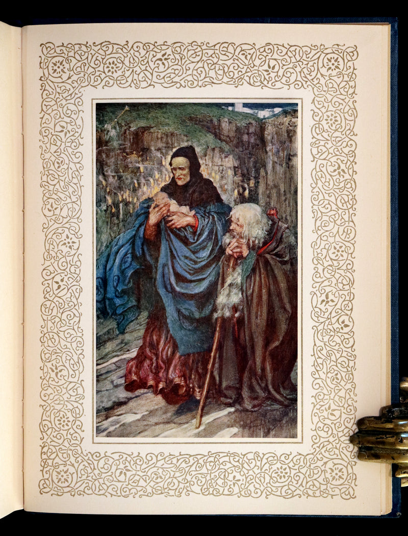 1911 First Edition Illustrated by Pre-Raphaelite Eleanor Fortescue Brickdale - Idylls of the  King Arthur.