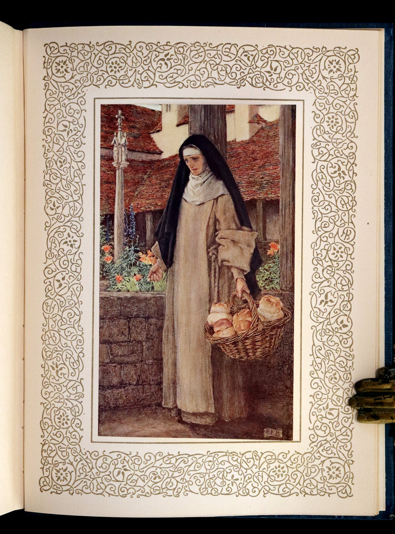 1911 First Edition Illustrated by Pre-Raphaelite Eleanor Fortescue Brickdale - Idylls of the  King Arthur.