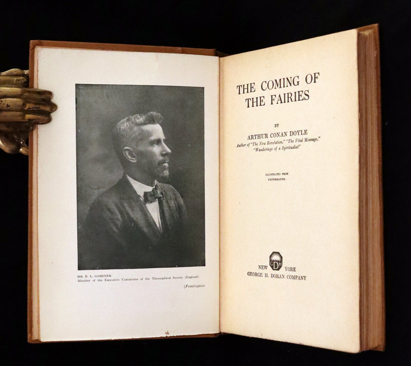 1922 Scarce First Edition on Cottingley FAIRIES - Arthur Conan DOYLE - The Coming of the Fairies.