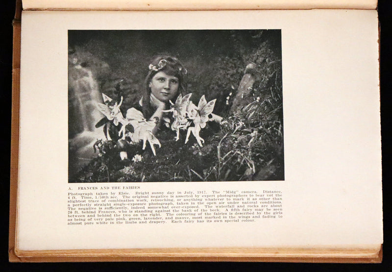 1922 Scarce First Edition on Cottingley FAIRIES - Arthur Conan DOYLE - The Coming of the Fairies.