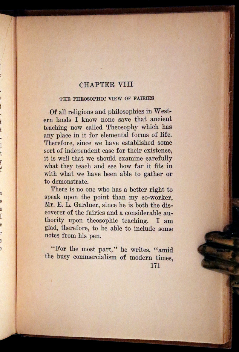 1922 Scarce First Edition on Cottingley FAIRIES - Arthur Conan DOYLE - The Coming of the Fairies.