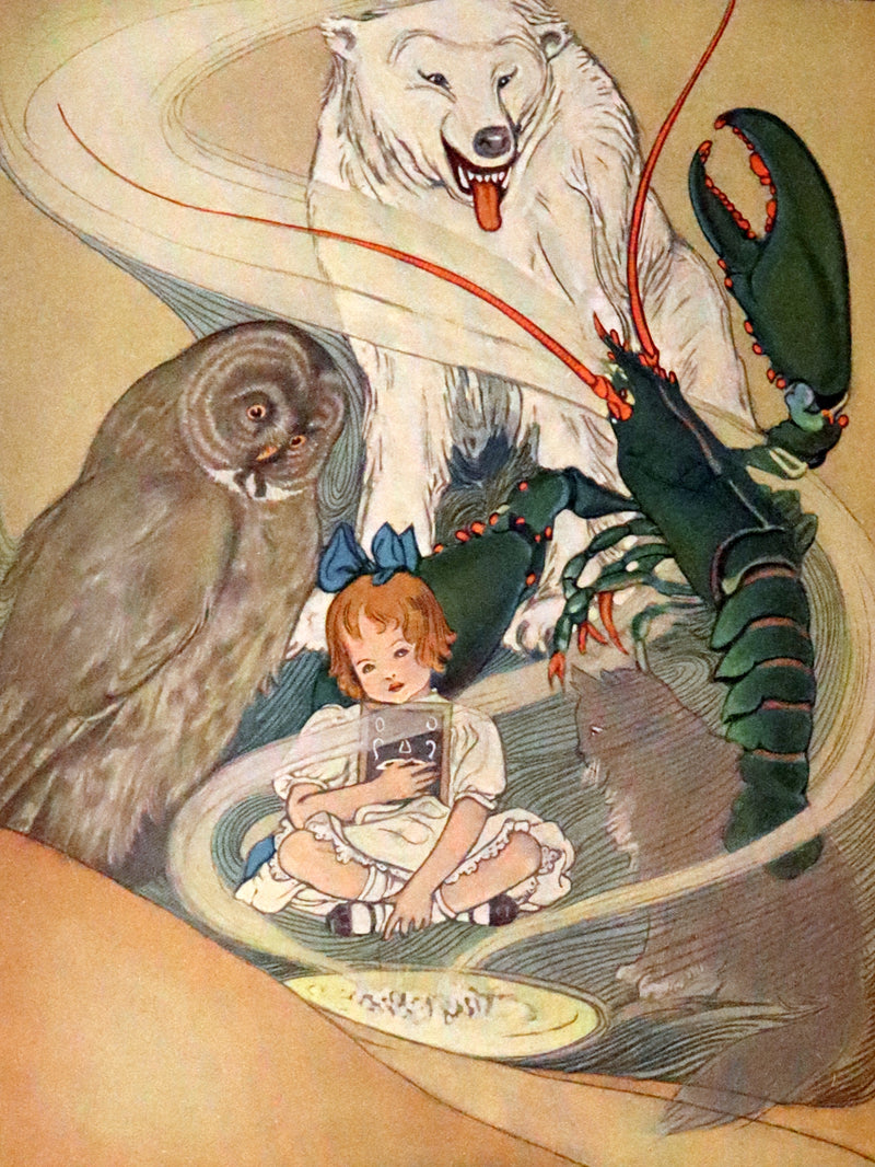 1910 Rare First Edition - The Magical Man of Mirth Illustrated by Elenore Plaisted Abbott.