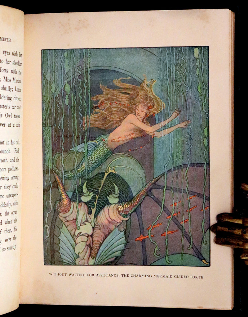 1910 Rare First Edition - The Magical Man of Mirth Illustrated by Elenore Plaisted Abbott.