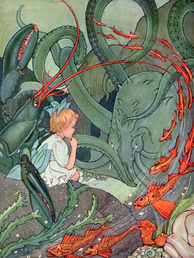 1910 Rare First Edition - The Magical Man of Mirth Illustrated by Elenore Plaisted Abbott.