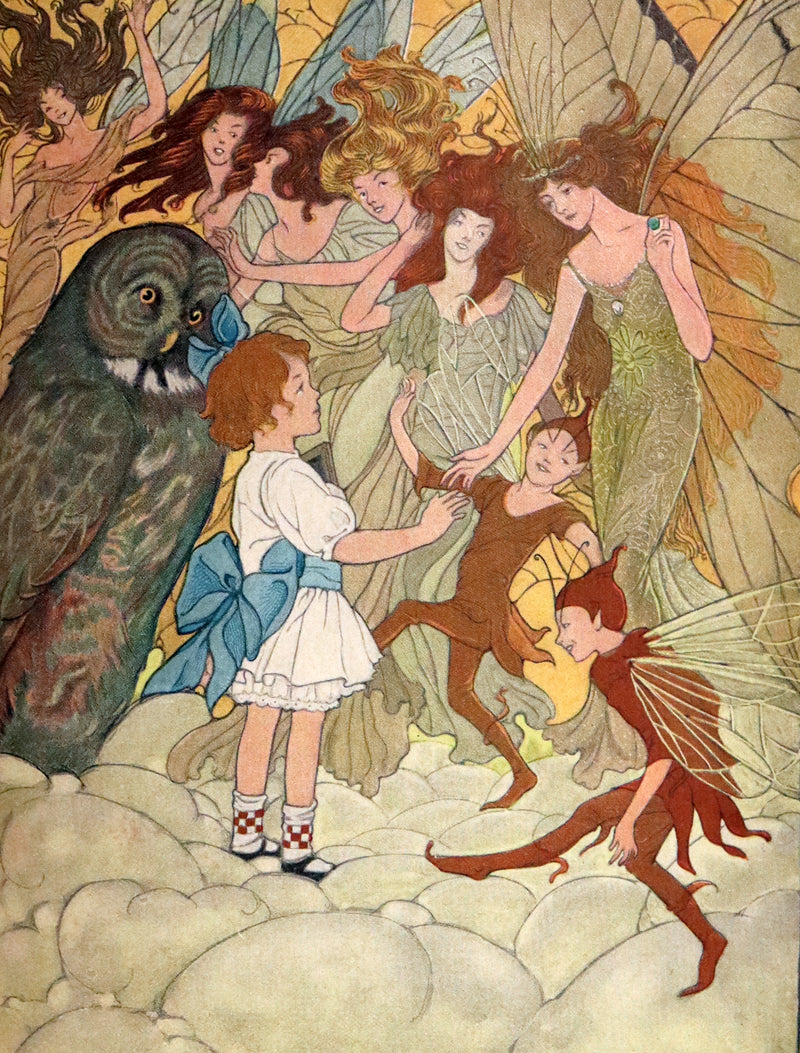 1910 Rare First Edition - The Magical Man of Mirth Illustrated by Elenore Plaisted Abbott.