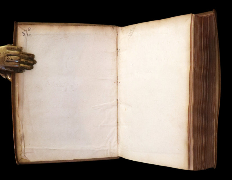 1660 Rare Latin Vellum Book - Hyginus Gromaticus & Polybius Megapolitanus. On the Formation of the Roman Military Camps.