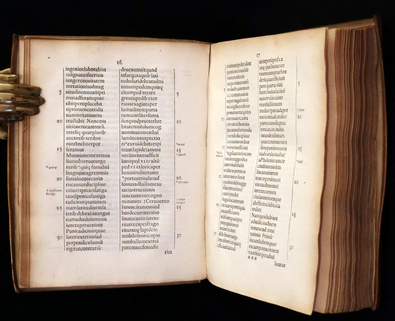 1660 Rare Latin Vellum Book - Hyginus Gromaticus & Polybius Megapolitanus. On the Formation of the Roman Military Camps.