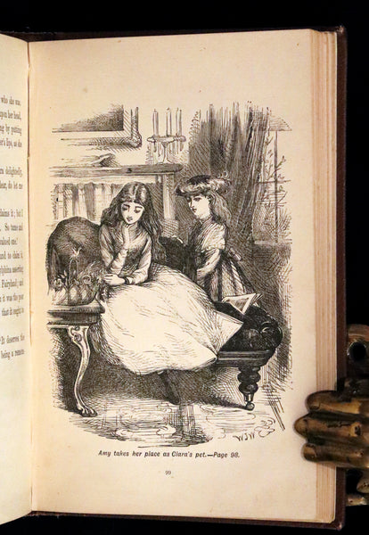 1884 Scarce Book - Amy's Wish and What Came of It, A Fairy Tale illustrated by G. Wigand.