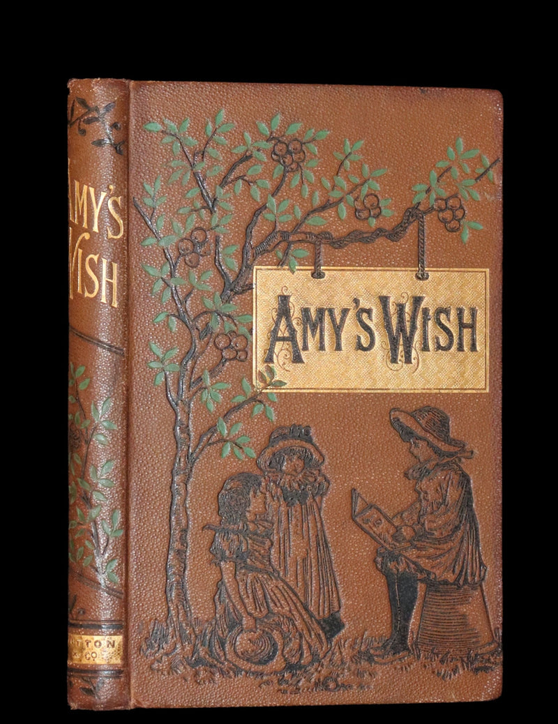 1884 Scarce Book - Amy's Wish and What Came of It, A Fairy Tale illustrated by G. Wigand.
