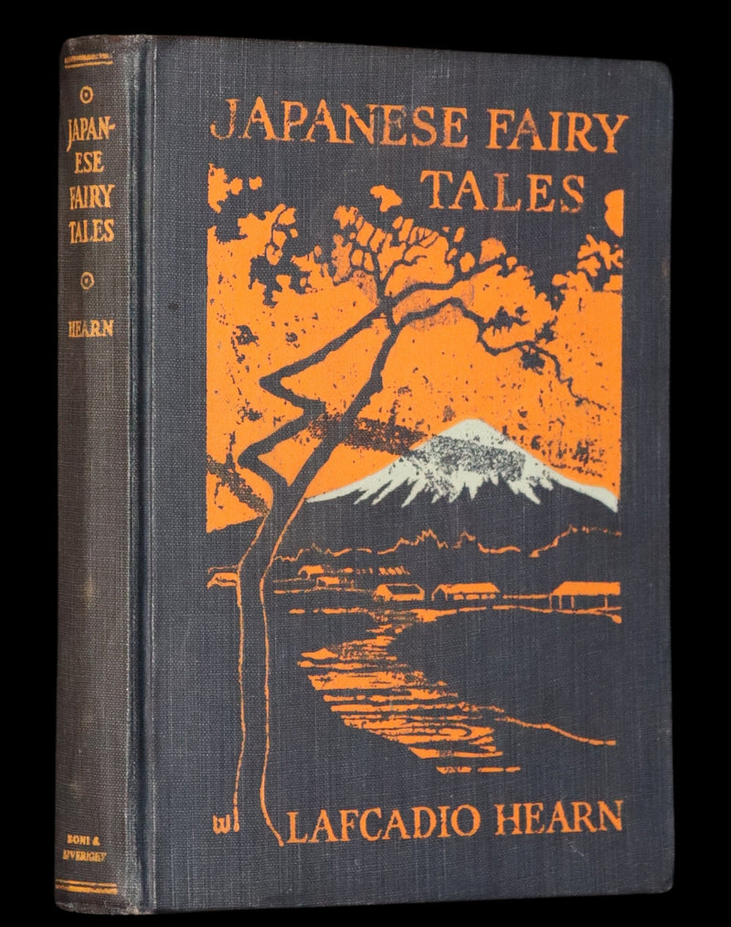 1924 Rare Book - Japanese Fairy Tales by Lafcadio Hearn. Illustrated by Gertrude Kay.