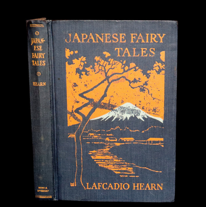 1924 Rare Book - Japanese Fairy Tales by Lafcadio Hearn. Illustrated by Gertrude Kay.