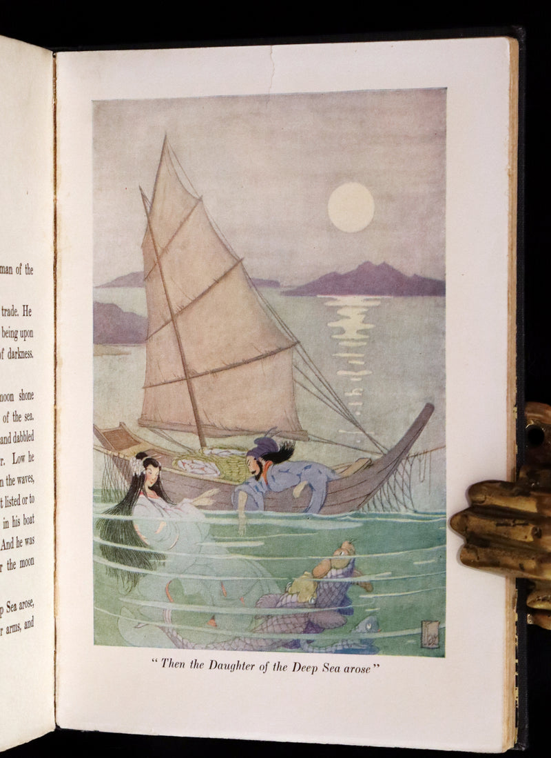 1924 Rare Book - Japanese Fairy Tales by Lafcadio Hearn. Illustrated by Gertrude Kay.
