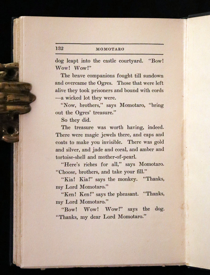 1924 Rare Book - Japanese Fairy Tales by Lafcadio Hearn. Illustrated by Gertrude Kay.