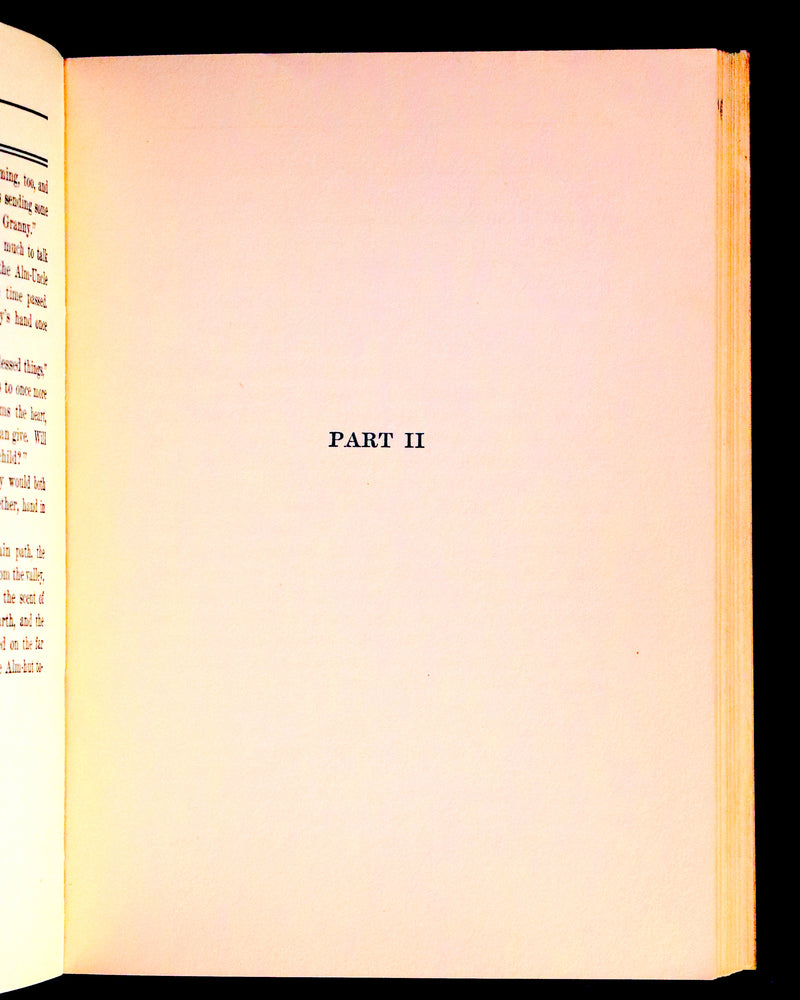 1925 Rare First Edition illustrated by Edna Cooke Shoemaker - HEIDI by Johanna Spyri.