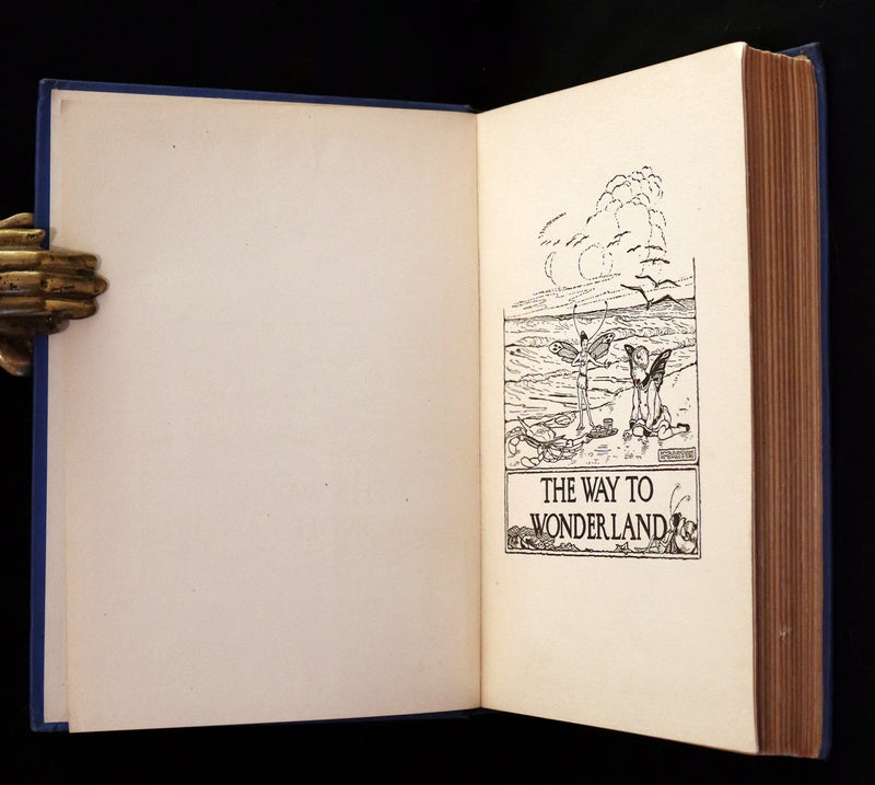 1917 Rare Book - The Way to Wonderland illustrated by Jessie Willcox Smith.