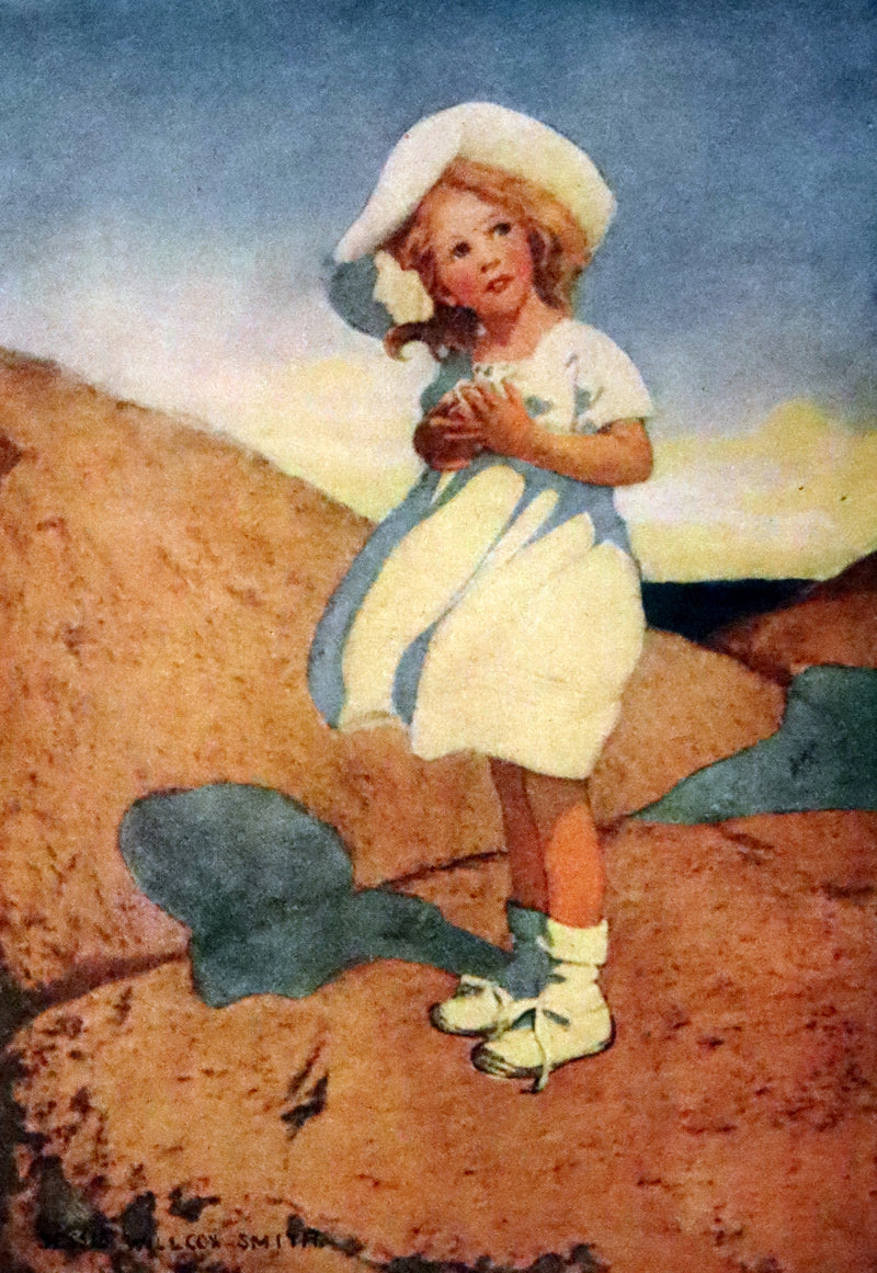 1917 Rare Book - The Way to Wonderland illustrated by Jessie Willcox Smith.