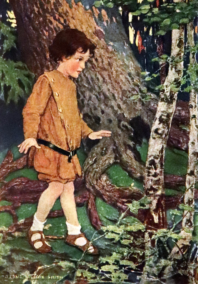 1917 Rare Book - The Way to Wonderland illustrated by Jessie Willcox Smith.