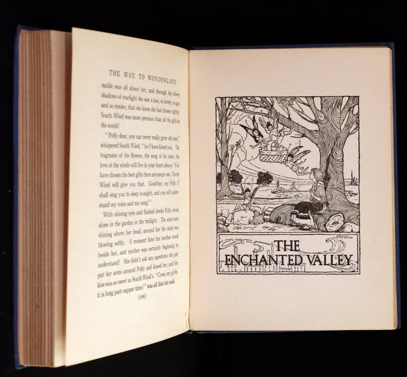 1917 Rare Book - The Way to Wonderland illustrated by Jessie Willcox Smith.
