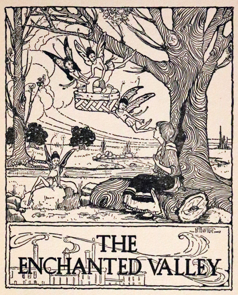 1917 Rare Book - The Way to Wonderland illustrated by Jessie Willcox Smith.