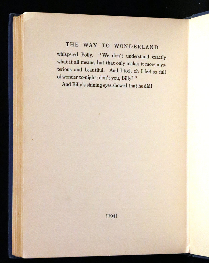 1917 Rare Book - The Way to Wonderland illustrated by Jessie Willcox Smith.