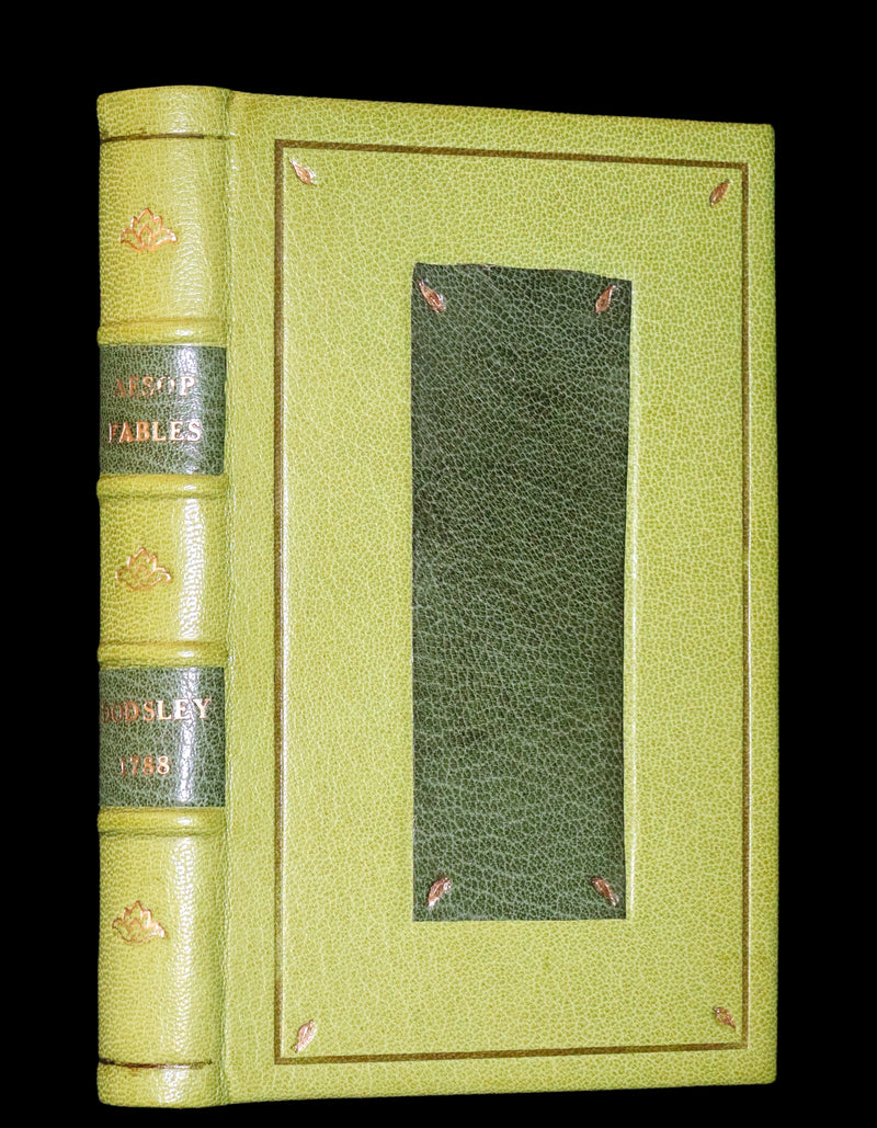 1788 Rare book in a beautiful binding - Fables of Aesop and Other Fabulists. Illustrated.