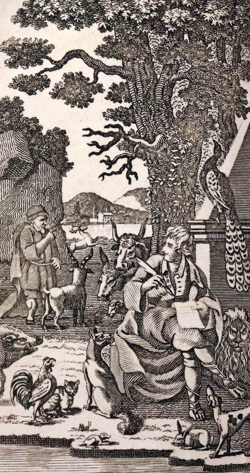 1788 Rare book in a beautiful binding - Fables of Aesop and Other Fabulists. Illustrated.