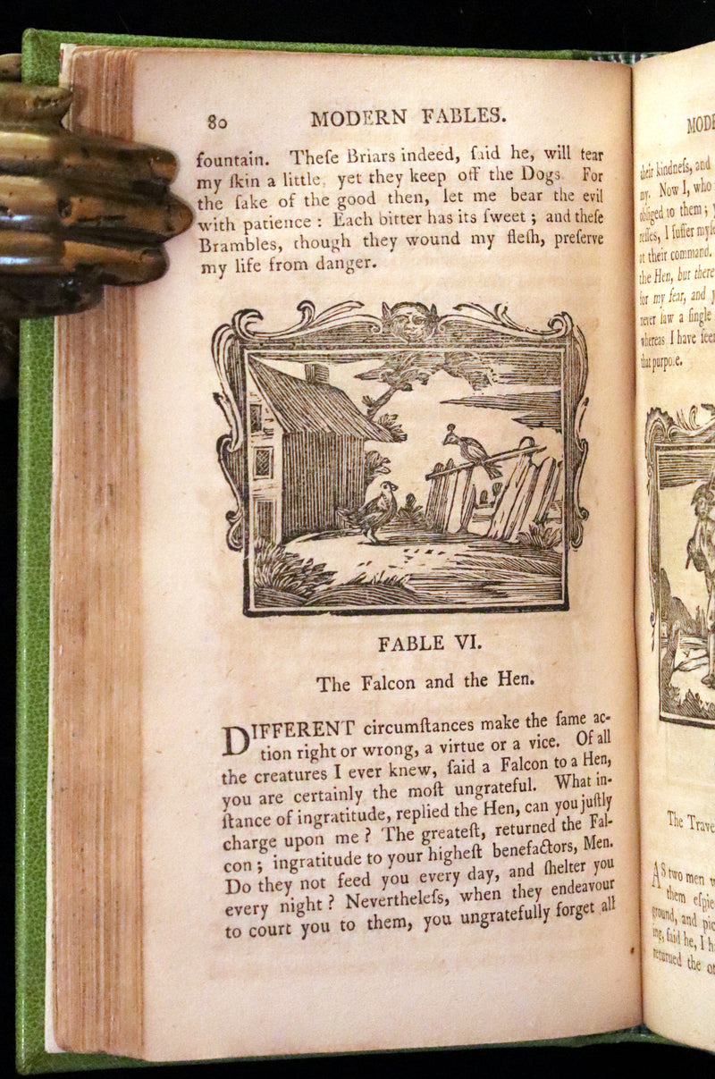 1788 Rare book in a beautiful binding - Fables of Aesop and Other Fabulists. Illustrated.