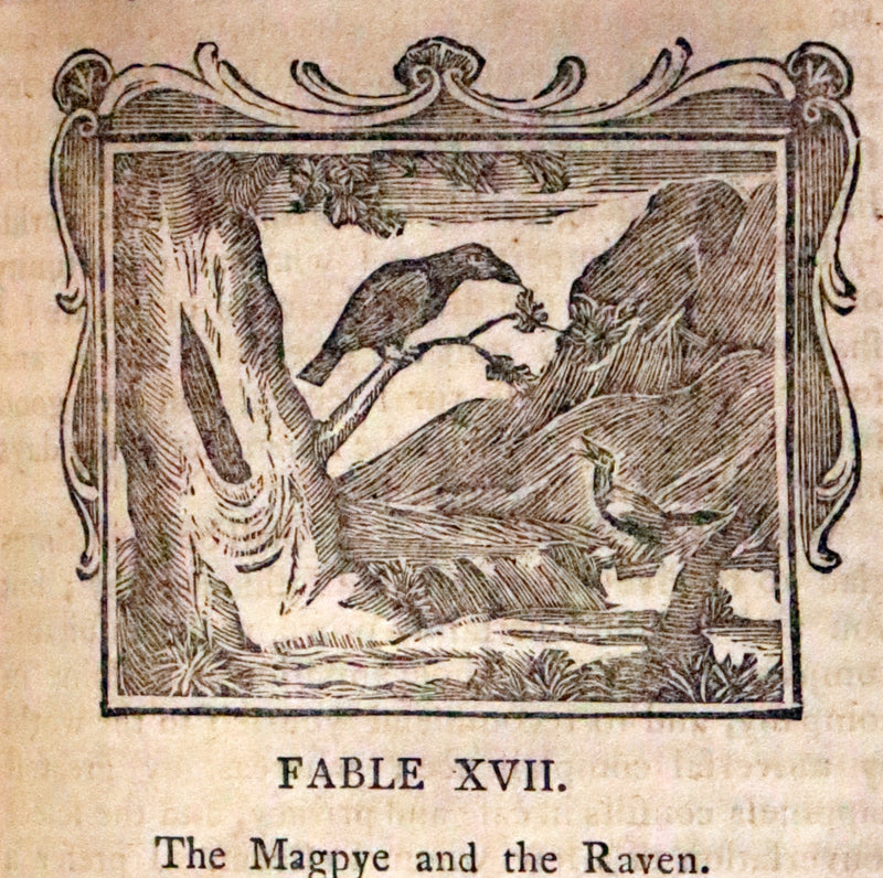 1788 Rare book in a beautiful binding - Fables of Aesop and Other Fabulists. Illustrated.