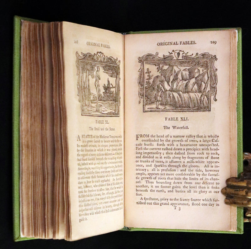1788 Rare book in a beautiful binding - Fables of Aesop and Other Fabulists. Illustrated.