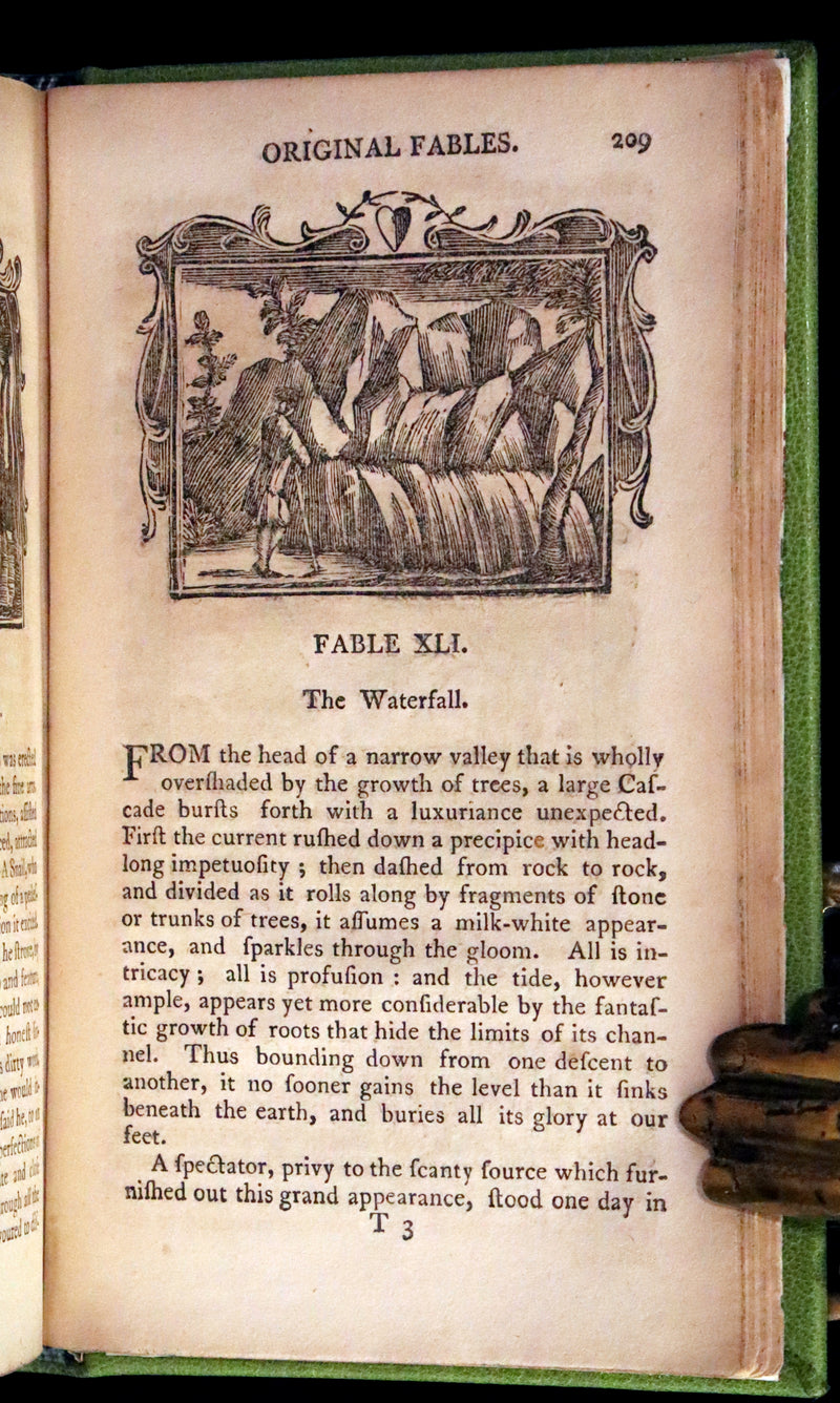 1788 Rare book in a beautiful binding - Fables of Aesop and Other Fabulists. Illustrated.