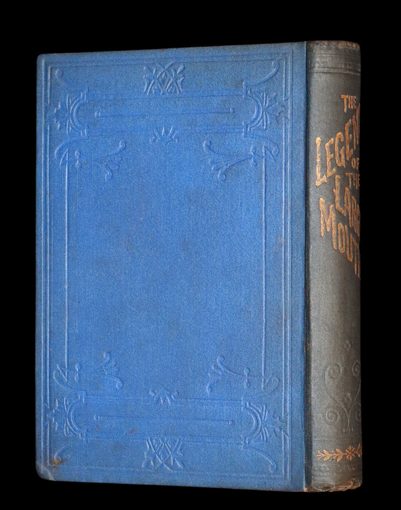 1877 Scarce Edition - The Legend of the Large Mouth & Other Tales by Cruikshank.
