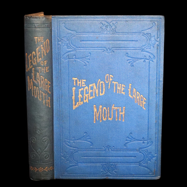 1877 Scarce Edition - The Legend of the Large Mouth & Other Tales by Cruikshank.