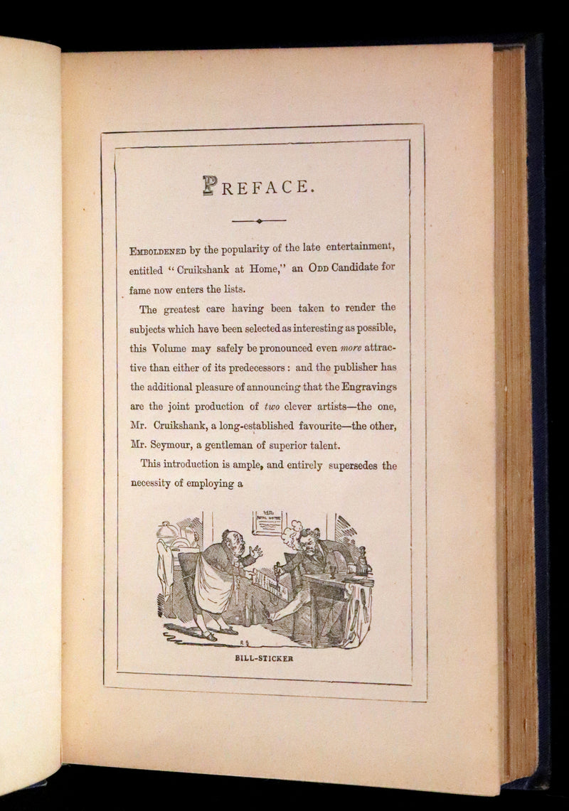 1877 Scarce Edition - The Legend of the Large Mouth & Other Tales by Cruikshank.