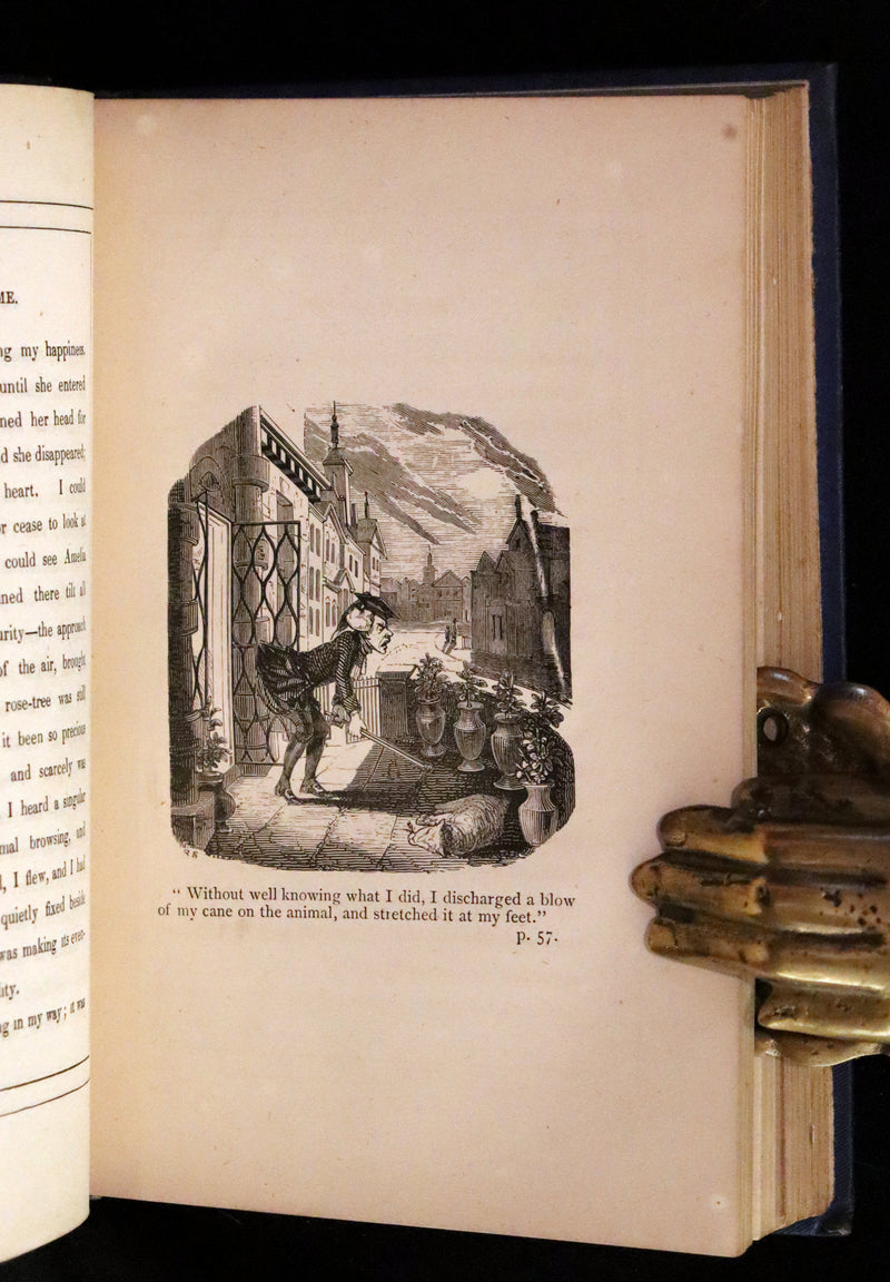 1877 Scarce Edition - The Legend of the Large Mouth & Other Tales by Cruikshank.