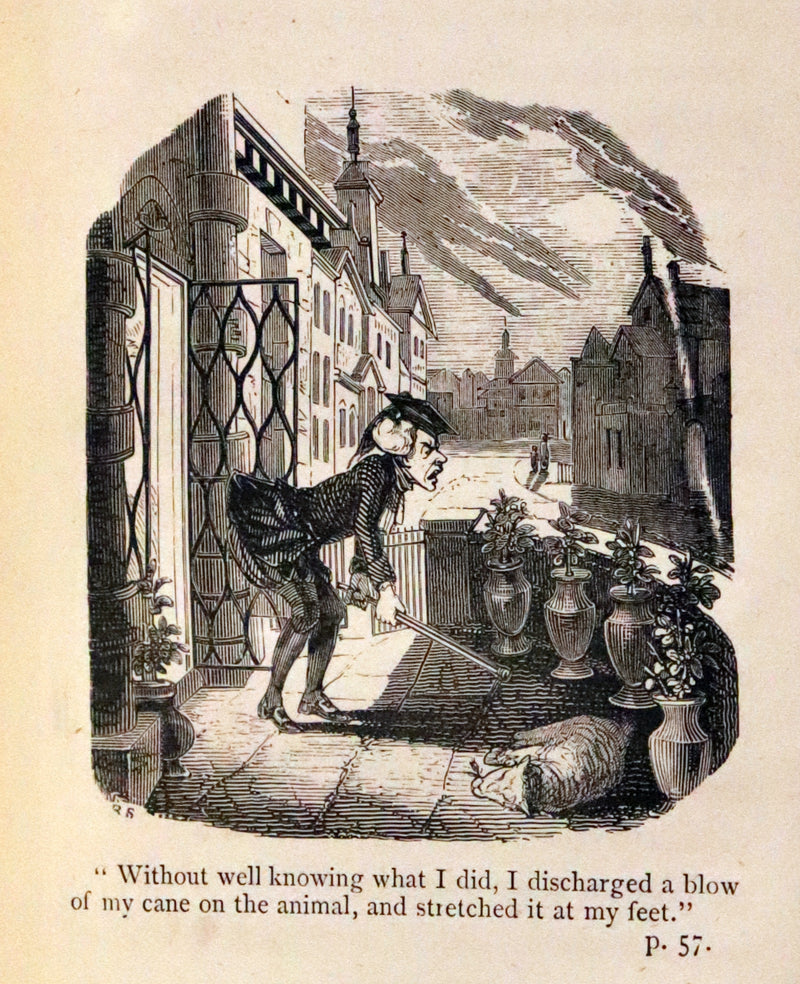 1877 Scarce Edition - The Legend of the Large Mouth & Other Tales by Cruikshank.