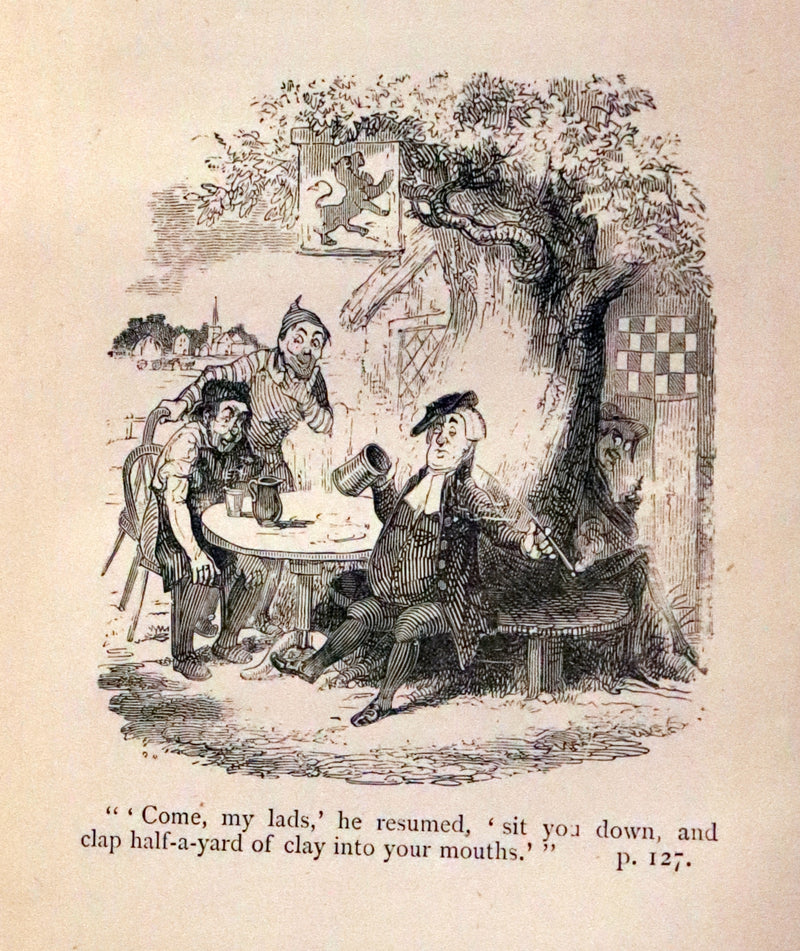 1877 Scarce Edition - The Legend of the Large Mouth & Other Tales by Cruikshank.