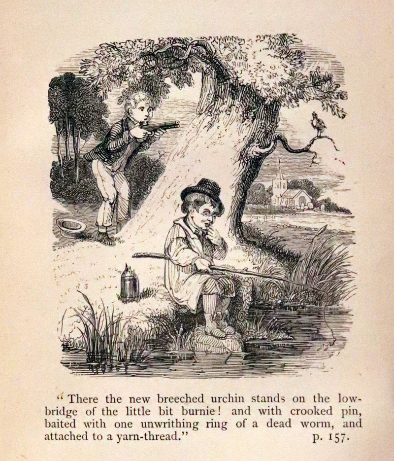 1877 Scarce Edition - The Legend of the Large Mouth & Other Tales by Cruikshank.