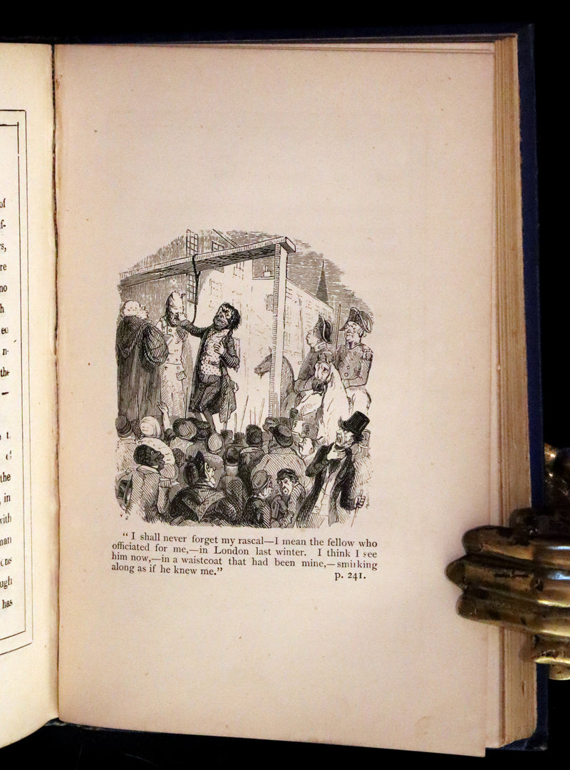 1877 Scarce Edition - The Legend of the Large Mouth & Other Tales by Cruikshank.