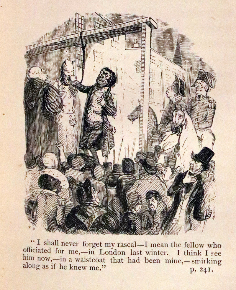 1877 Scarce Edition - The Legend of the Large Mouth & Other Tales by Cruikshank.