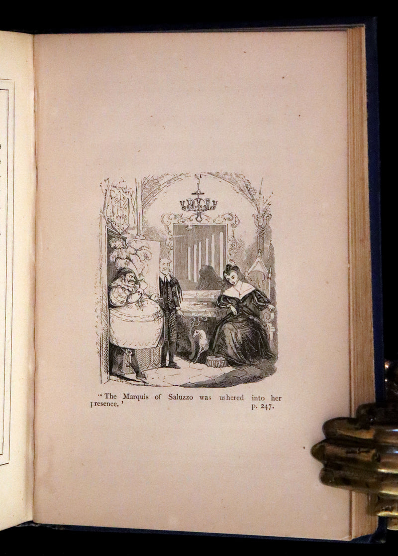 1877 Scarce Edition - The Legend of the Large Mouth & Other Tales by Cruikshank.