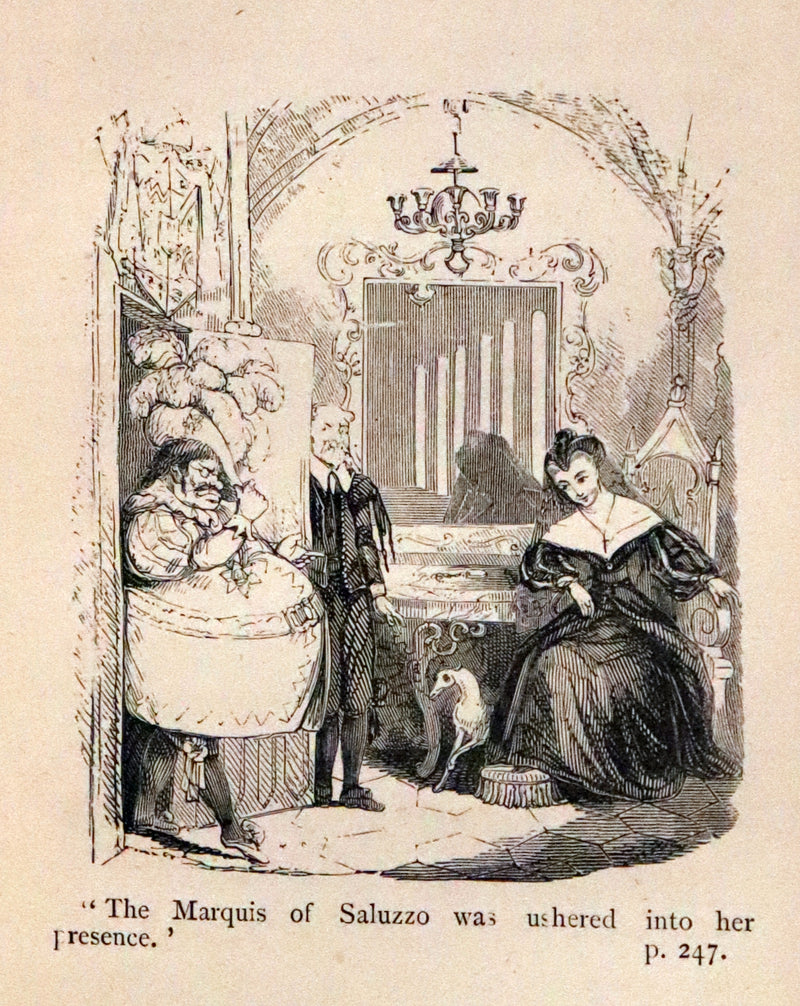 1877 Scarce Edition - The Legend of the Large Mouth & Other Tales by Cruikshank.