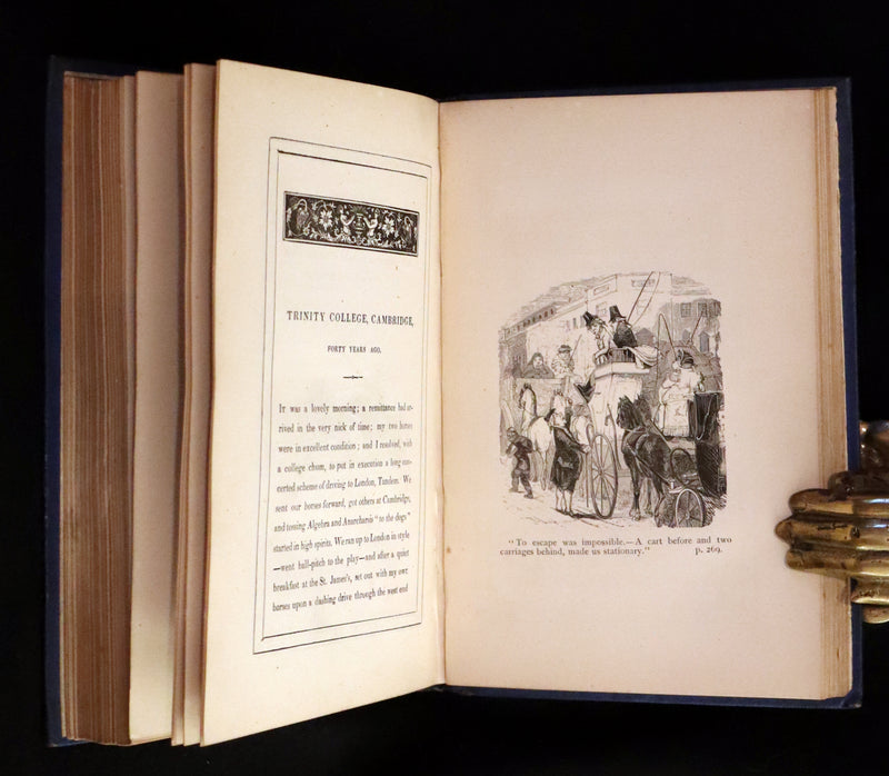 1877 Scarce Edition - The Legend of the Large Mouth & Other Tales by Cruikshank.
