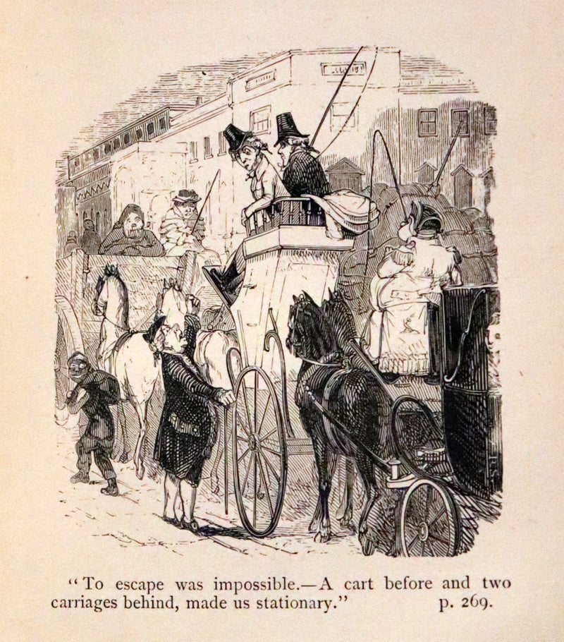 1877 Scarce Edition - The Legend of the Large Mouth & Other Tales by Cruikshank.