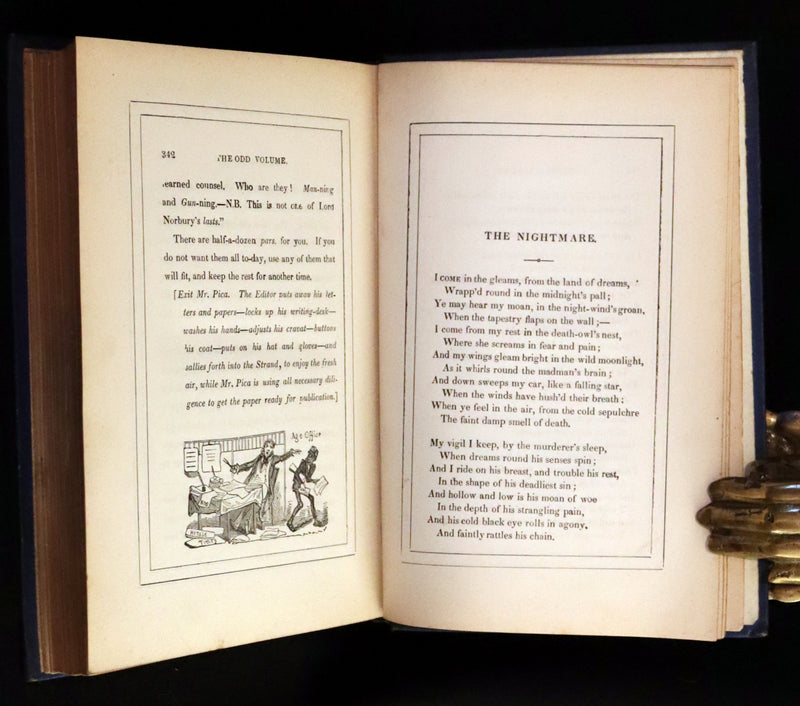 1877 Scarce Edition - The Legend of the Large Mouth & Other Tales by Cruikshank.