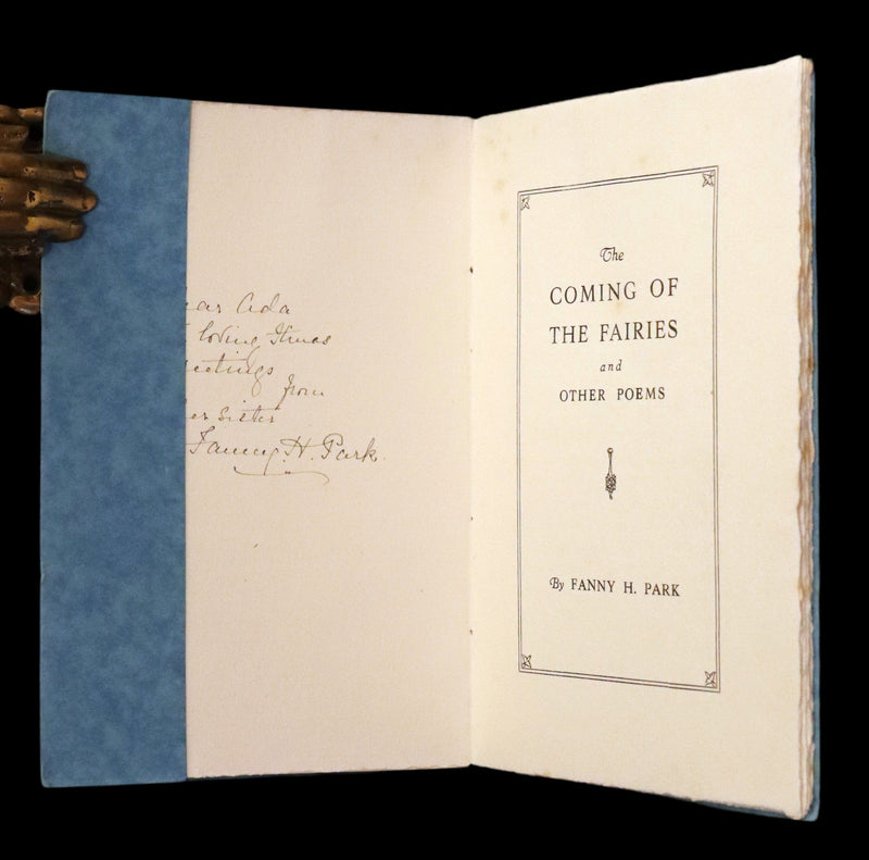 1927 Scarce Private Edition - The Coming of the Fairies by Fanny H. Park.
